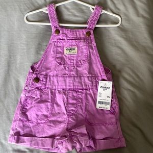 Girl overalls shorts